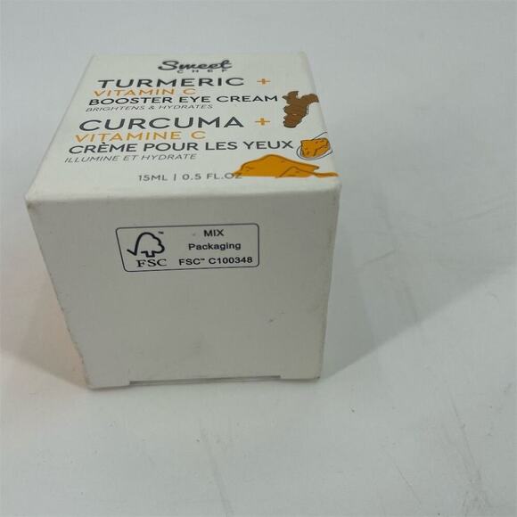 Sweet Chef Turmeric + Vitamin C Eye Cream 15ml Dark Circles Hydrating Eye Gel - Picture 5 of 11